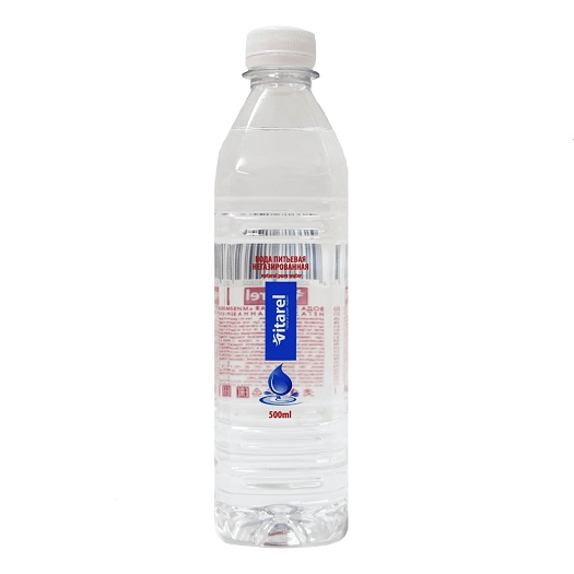 Минеральная вода с газом "Vitarel"  0,5л Упаковка 12 шт. от магазина Одежда+