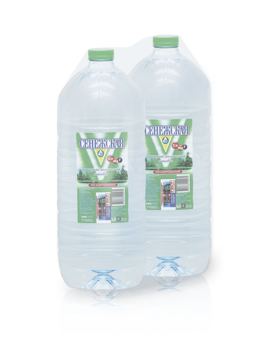 картинка Минеральная вода Сенежская Негазированная 5 литров, 2 шт. от магазина Одежда+