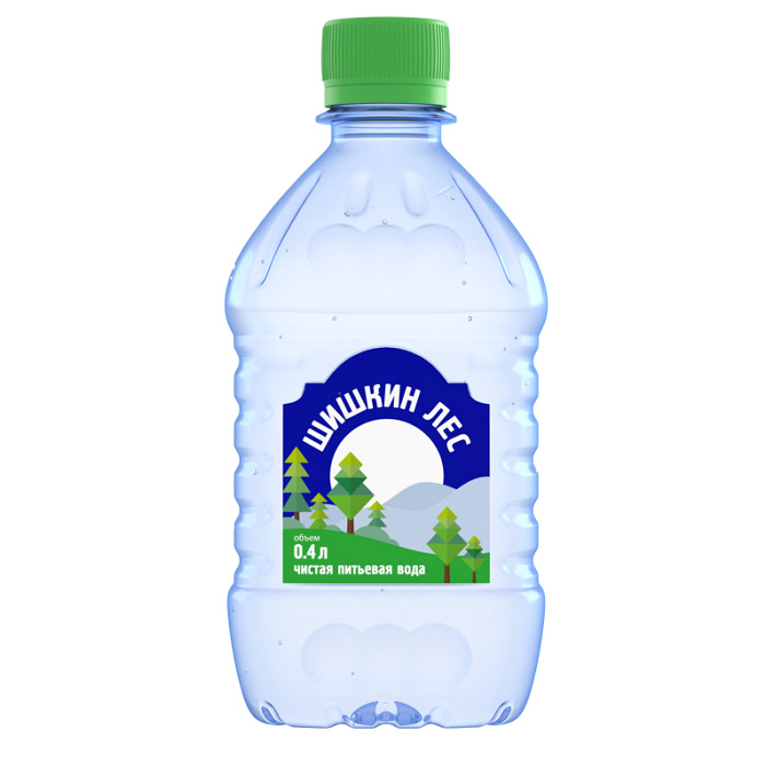 Вода "Шишкин лес" 0.4 литра, без газа, пэт, 12 шт. в уп. от магазина Одежда+