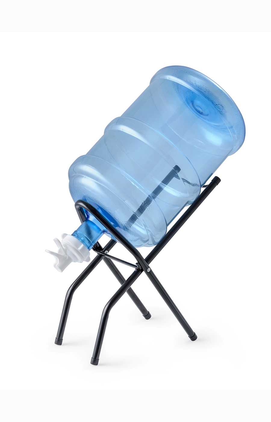 Подставка для бутыли А1 с краником, черная, металл 1*12 от магазина Одежда+